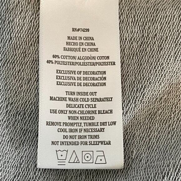 Lucky Brand Camo Sweatshirt Hoodie Size Small - Picture 5 of 8